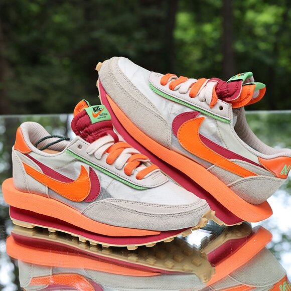 Nike LDWaffle Sacai CLOT Kiss of Death - Picture 7 of 14